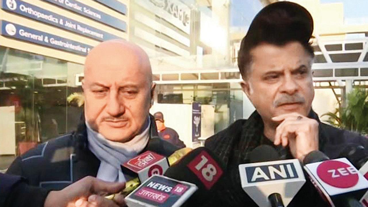 અનુપમ ખેર અને અનિલ કપૂર