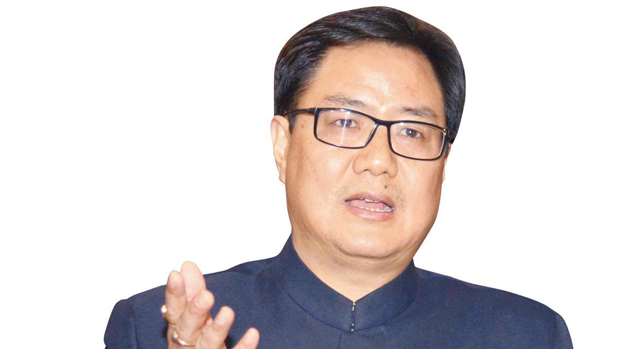 કિરેન રિજિજુ, કેન્દ્રીય પ્રધાન