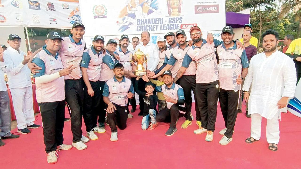 શ્રી સૌરાષ્ટ્ર પટેલ સમાજની ક્રિકેટ ટુર્નામેન્ટમાં સ્ટાર-XI ચૅમ્પિયન