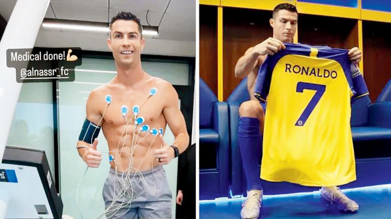 રોનાલ્ડો મેડિકલ ટેસ્ટમાં પાસઃ નામ બોલવામાં ગરબડ કરી