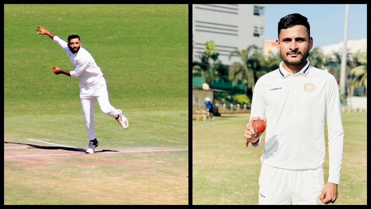 સૌરાષ્ટ્રના બોલર્સમાં સ્પિનર ધર્મેન્દ્રસિંહ જાડેજા (ડાબે)ની ૨૯ વિકેટ હાઇએસ્ટ છે. ઑફ-સ્પિનર યુવરાજસિંહ ડોડિયા (જમણે)એ ફક્ત પાંચ મૅચમાં ૨૬ વિકેટ લીધી છે.