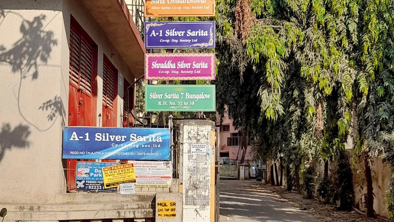 મીરા રોડમાં કાશીમીરા વિસ્તારમાં આવેલી સિલ્વર સરિતા સોસાયટી