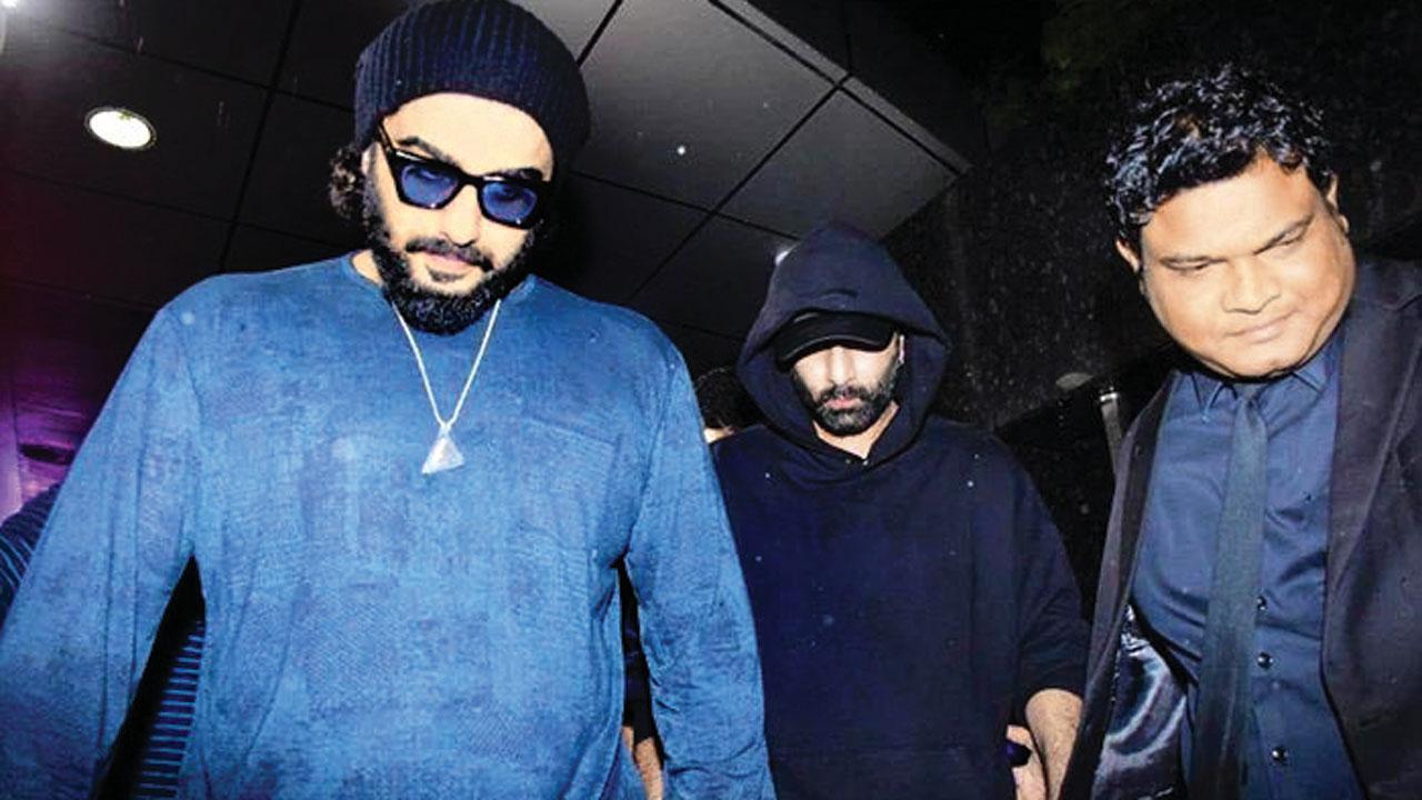 રણબીર કપૂર અને અર્જુન કપૂર