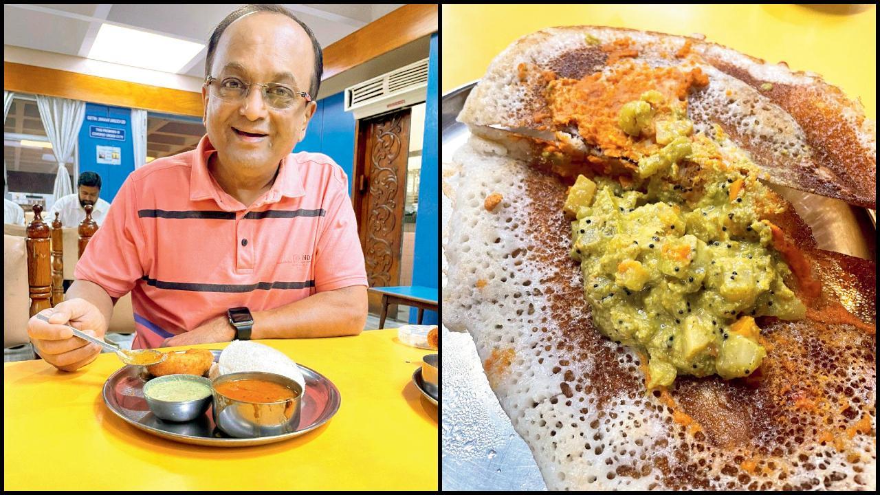 સાગુ મસાલા ઢોસા