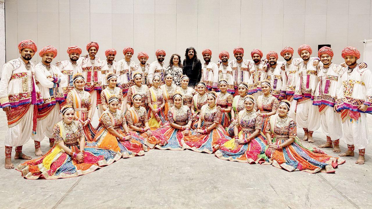 ‘ધ ગ્રેટ ઇન્ડિયન મ્યુઝિકલ : સિવિલાઇઝેશન ટુ નેશન’ની યાદગાર ક્ષણ.
