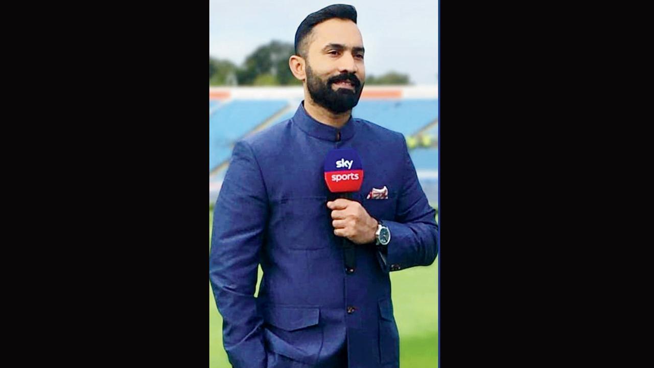 ૭ જૂને  દિનેશ કાર્તિકે ભારત-ઑસ્ટ્રેલિયા વચ્ચેની વર્તમાન ‘અલ્ટિમેટ ટેસ્ટ’ માટેના લંડનના હવામાન અને પિચ વિશેનું અપડેટ ક્રિકેટપ્રેમીઓને આપ્યું હતું.