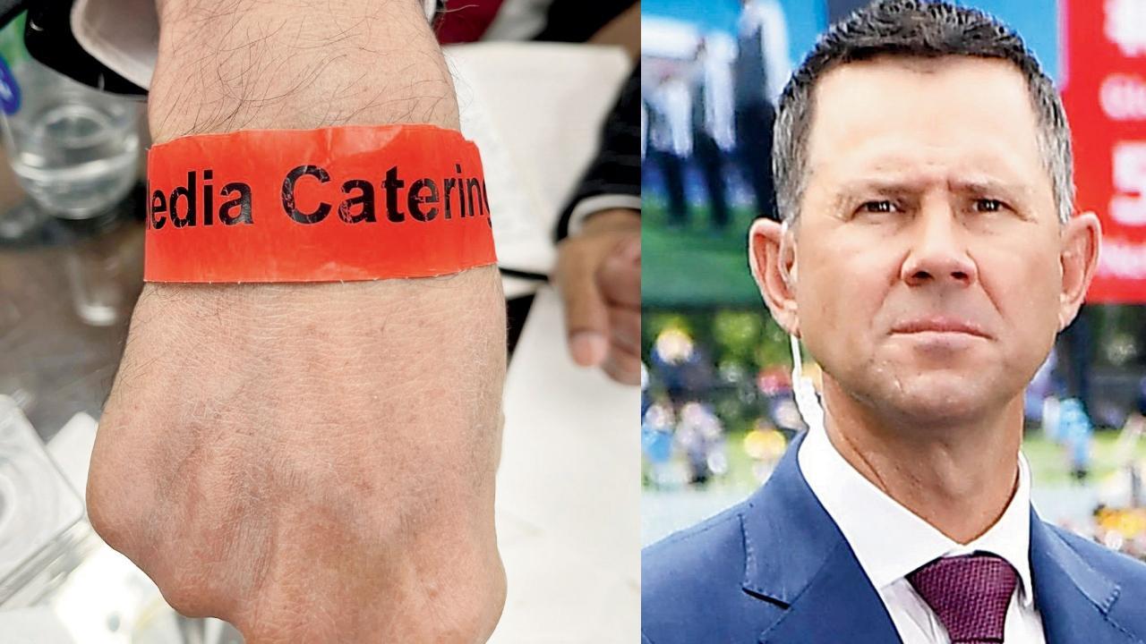 પૉન્ટિંગના કાંડામાં બૅન્ડ નહોતું