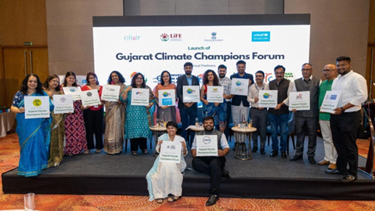 સૌપ્રથમ ક્લાઈમેટ એક્શન સમિટમાં ‘ગુજરાત ક્લાઈમેટ ચેમ્પિયન્સ ફોરમ’નો પ્રારંભ થયો