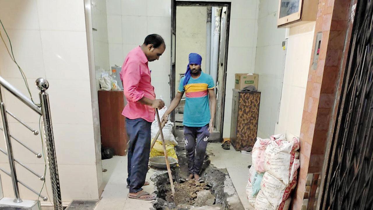 મીરા રોડના જે બ્લિડિંગમાં મર્ડર થયું હતું ત્યાં ચાલી રહેલા ગટરના કામને લીધે ડેડ-બૉડીની દુર્ગંધ પાડોશીઓને નહોતી આવી એવું તેમનું કહેવું છે.