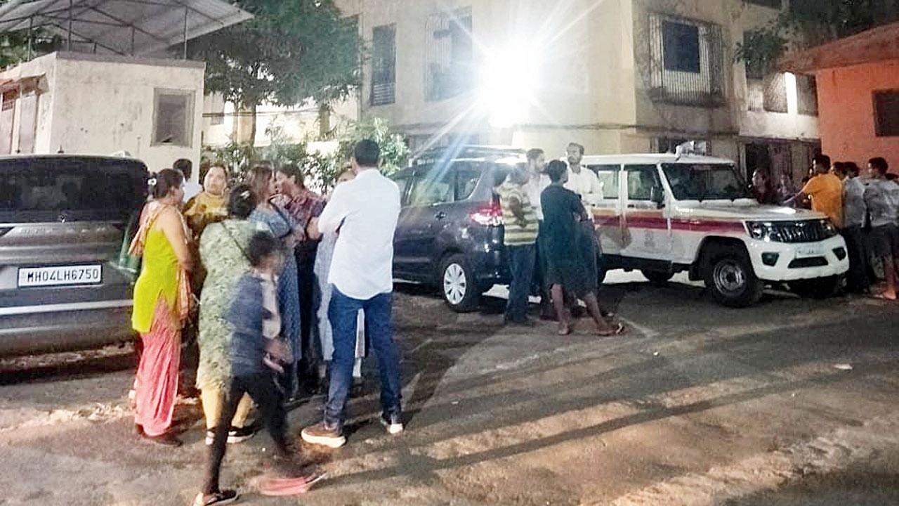 આરોપી આ બિલ્ડિંગમાં રહે છે