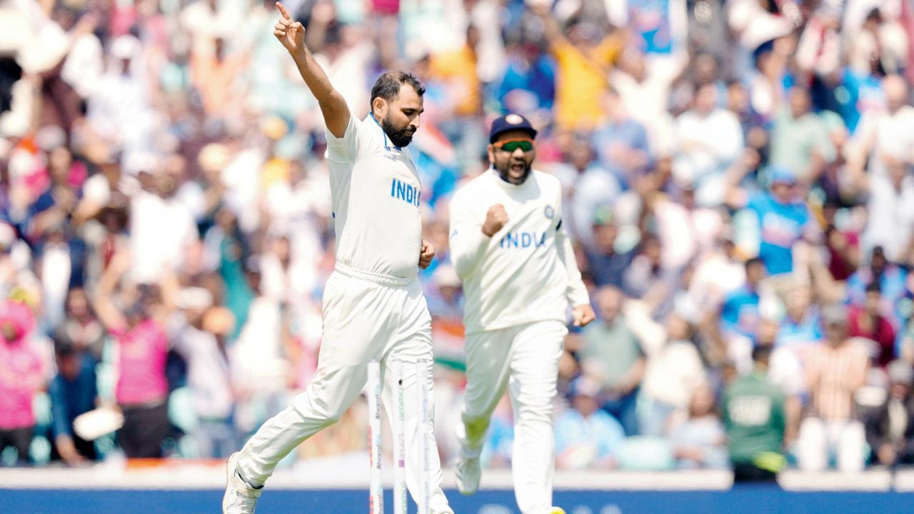 મોહમ્મદ શમી અને રોહિત શર્મા