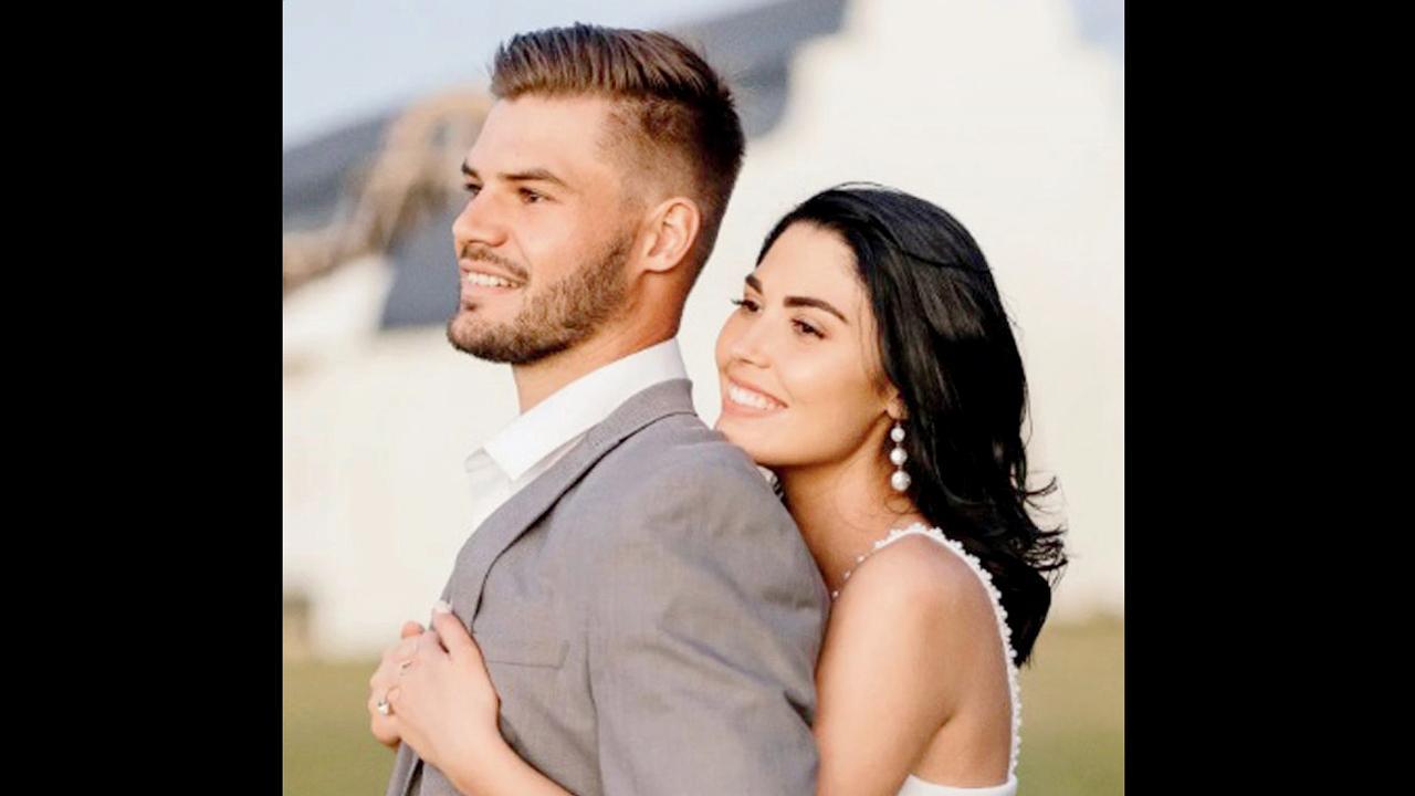 એઇડન માર્કરમ અને પત્ની નિકૉલ