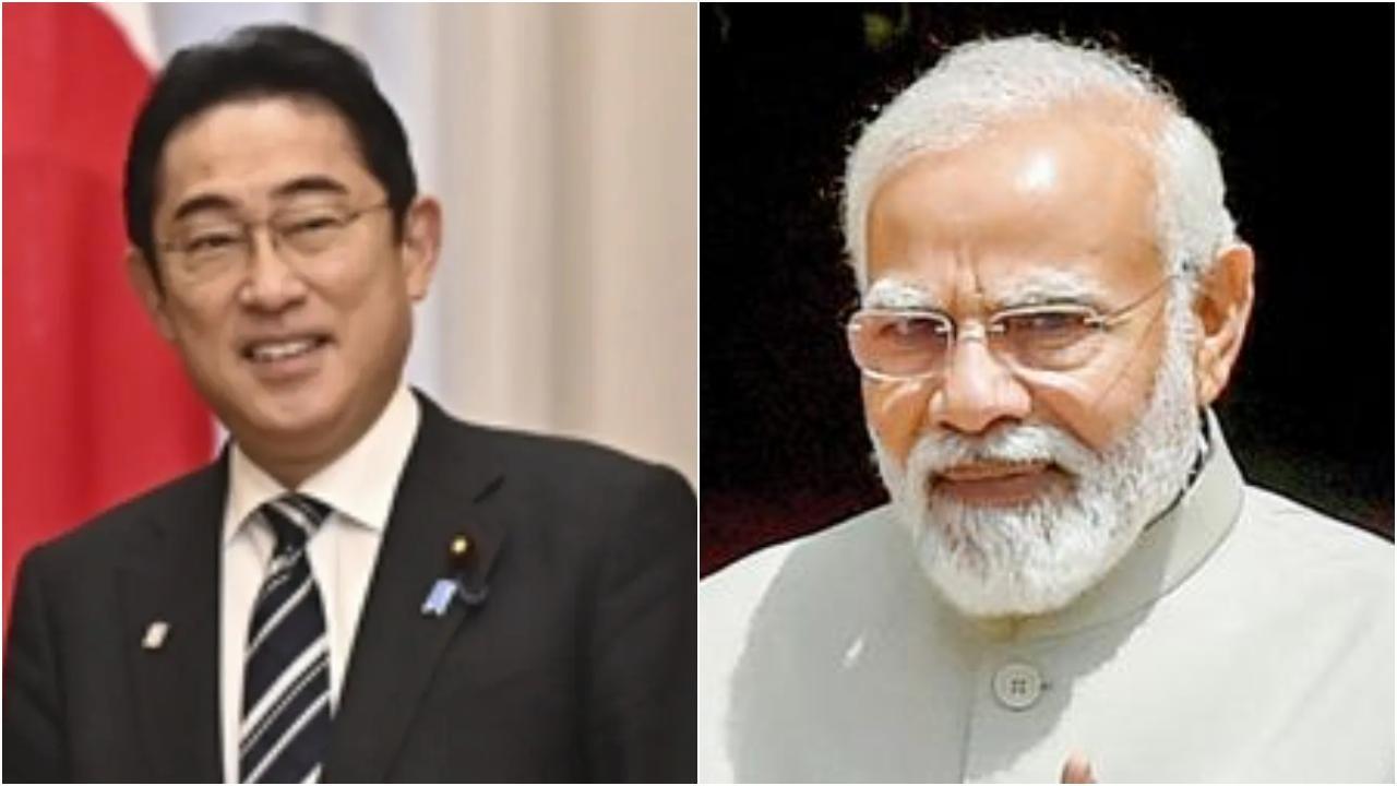 જાપાન વડાપ્રધાન ફુમિયો કિશિદા અને પીએમ મોદી