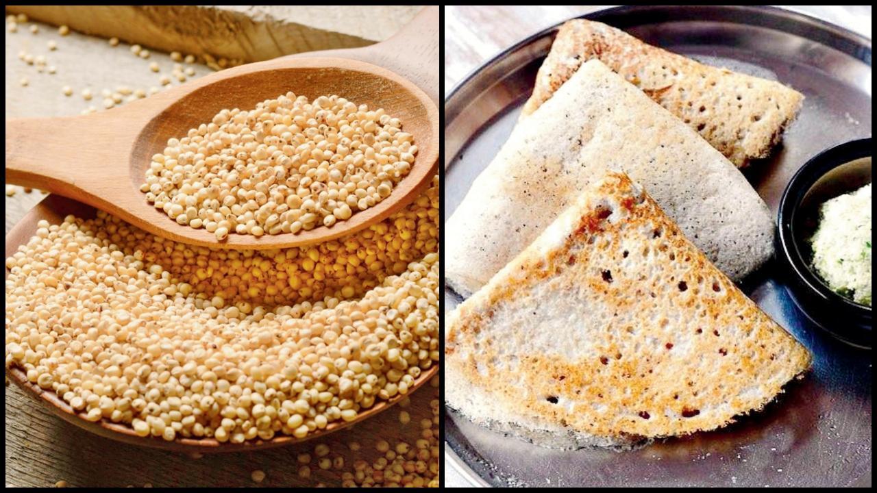 જુવાર અને જુવારના ઢોસા