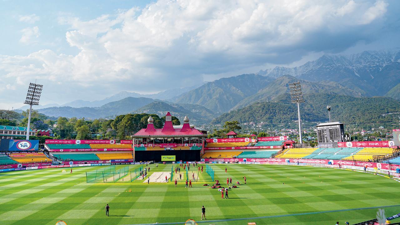  હિમાચલ પ્રદેશનું ધરમશાલા હોમ-ગ્રાઉન્ડ 