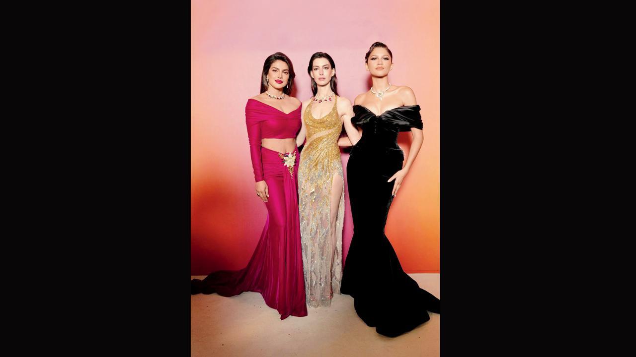 પ્રિયંકા ચોપડા જોનસ હાલમાં જ ઍન હૅથવે અને ઝેન્ડાયા સાથે જોવા મળી હતી