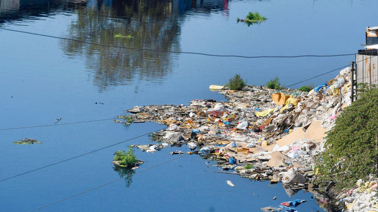 ત્રીજા તબક્કામાં સીએસટી બ્રિજ અને પ્રેમનગર આઉટફૉલ તથા સીએસટી બ્રિજથી માહિમનો સમાવેશ થાય છે. બીએમસી ગટરના પાણીનો પ્રવાહ ટ્રીટમેન્ટ પ્લાન્ટ તરફ ડાઇવર્ટ કરશે, જે હાલમાં કોઈ પણ પ્રકારની ટ્રીટમેન્ટ વિના નદીમાં ઠલવાય છે (તસવીર : આશિષ રાજે)