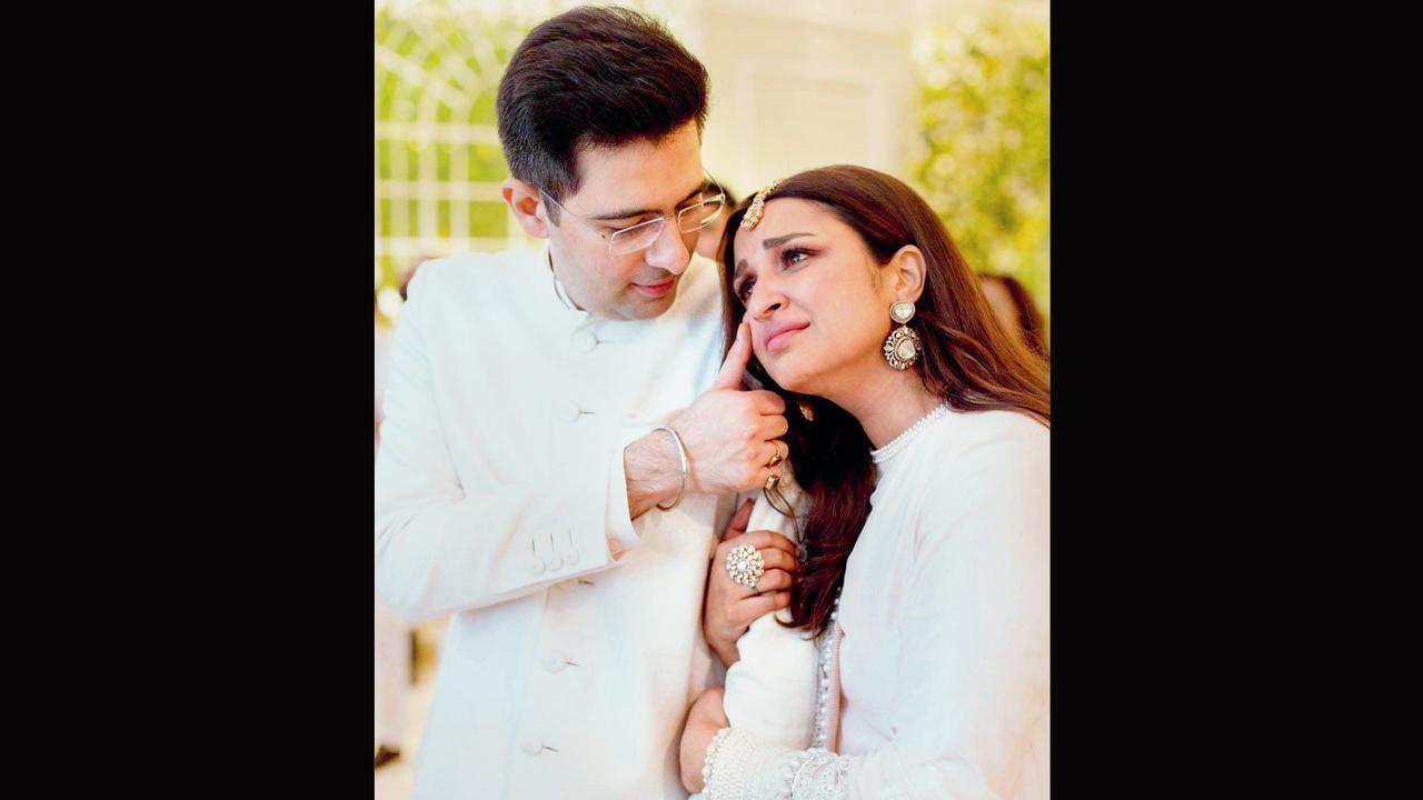 રાઘવ ચઢ્ઢા અને પરિણીતી ચોપડા