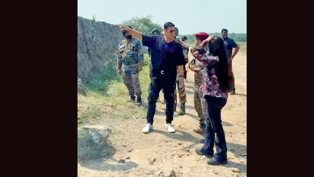 જવાનો સાથે દિવાળી સેલિબ્રેટ કરી અક્ષયે