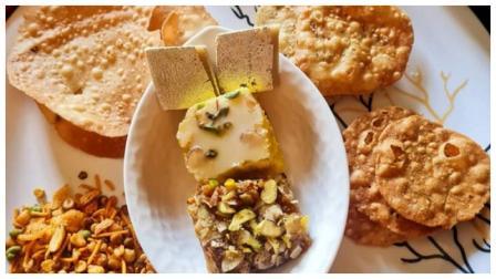 દિવાળીના નાસ્તા - તસવીર સૌજન્ય પૂજા સાંગાણી