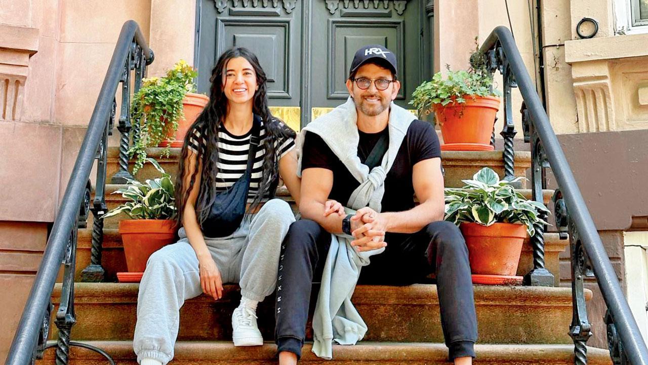 હૃતિક રોશન અને સબા આઝાદ