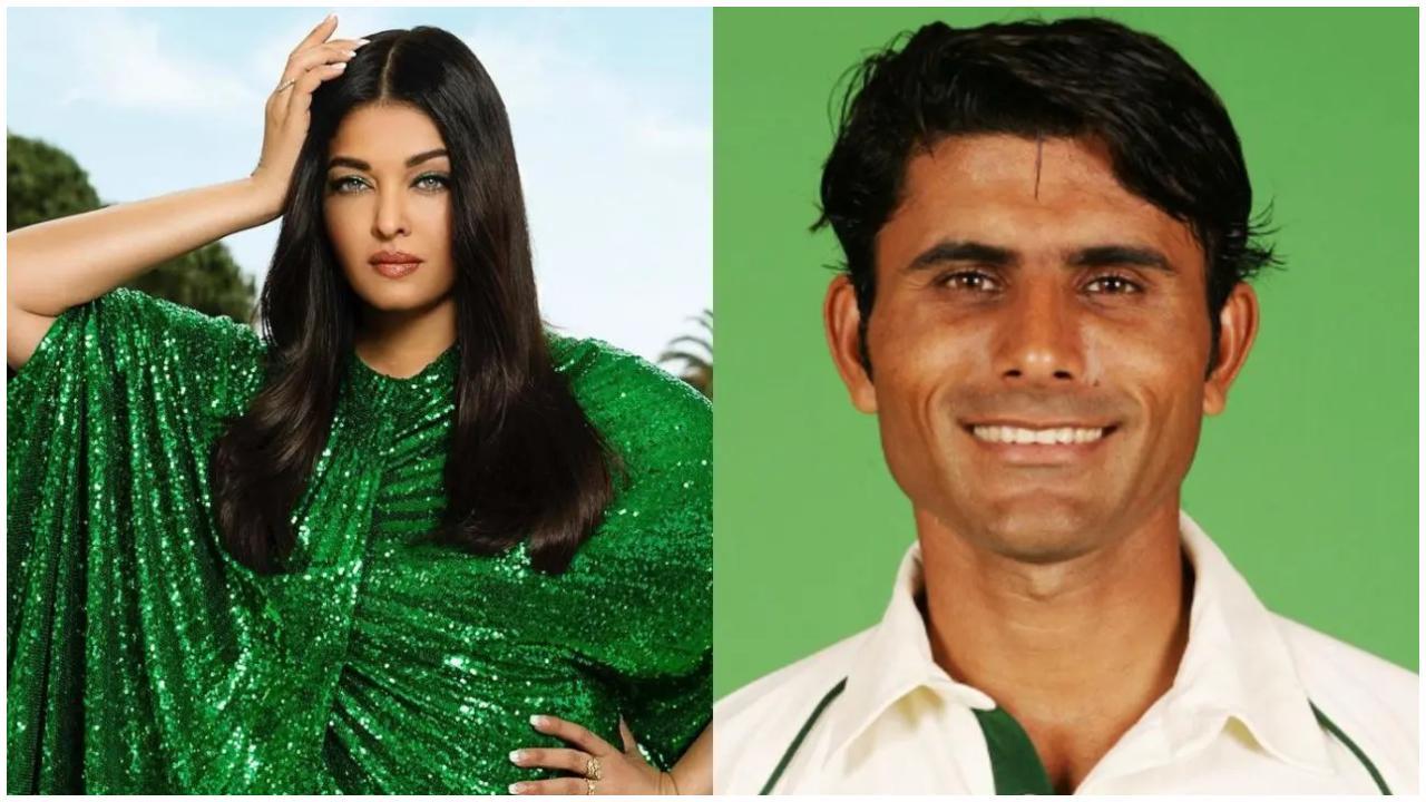 ઐશ્વર્યા રાય બચ્ચન અને  અબ્દુલ રઝાક