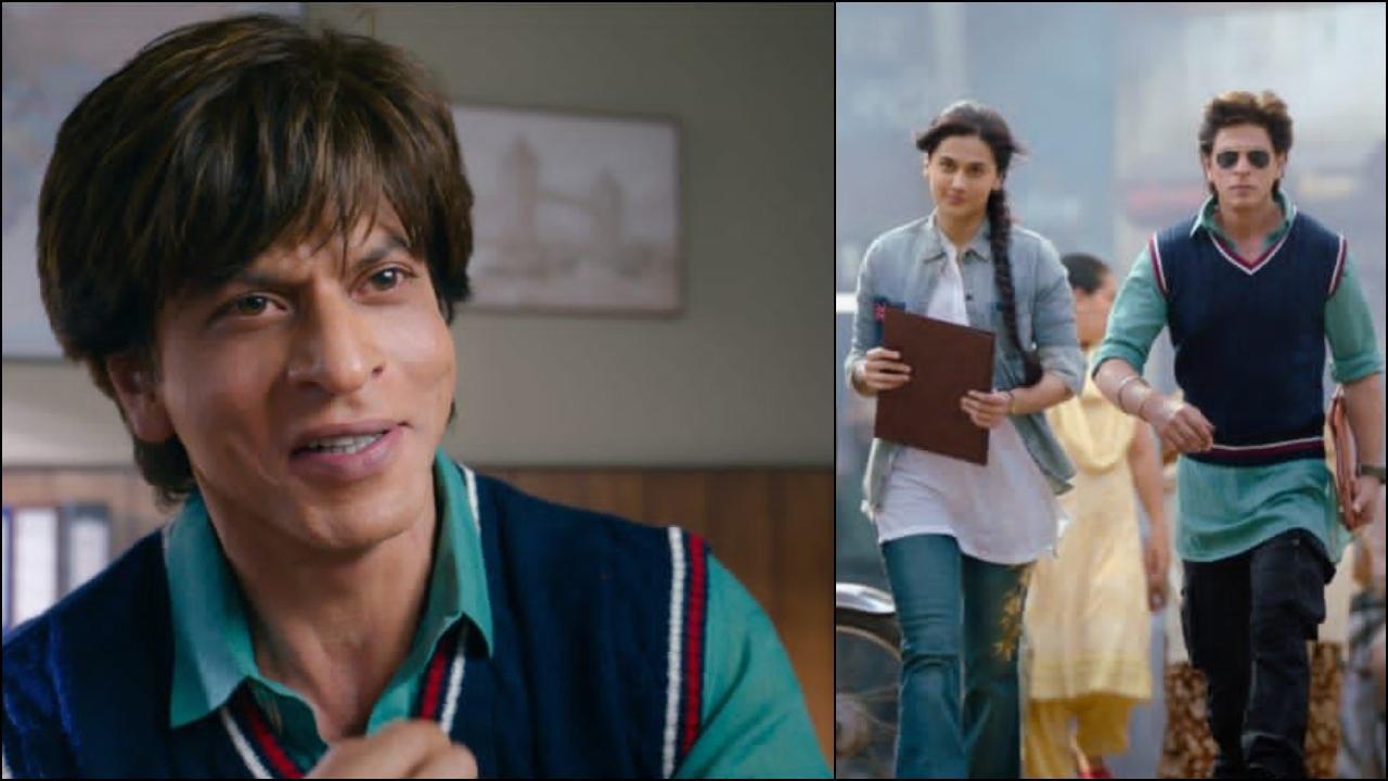 `ડંકી ડ્રોપ 1`ના ફર્સ્ટ લૂક વીડિયોમાંથી સ્ક્રીનશૉટ