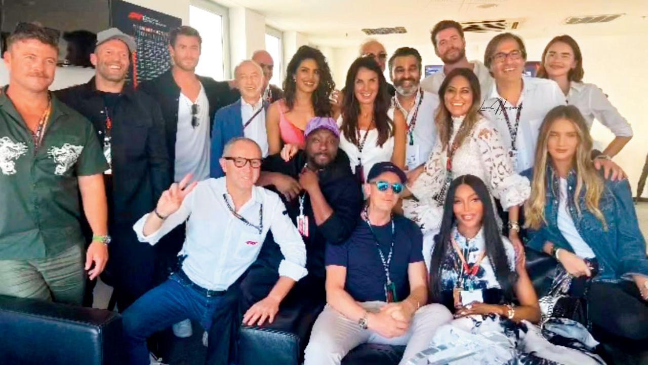 પ્રિયંકા ચોપરા હોલીવૂડ કલાકારો સાથે 