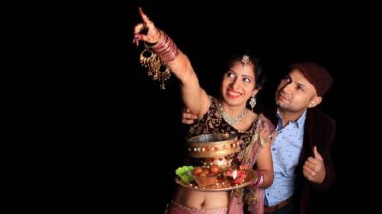 કરવા ચોથની ઉજવણીની ફાઈલ ફોટો