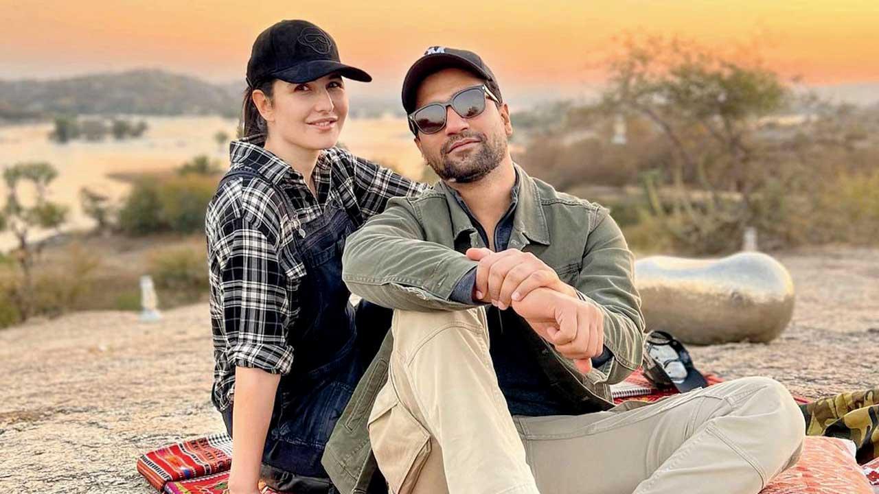 કૅટરિના કૈફ અને વિકી કૌશલ