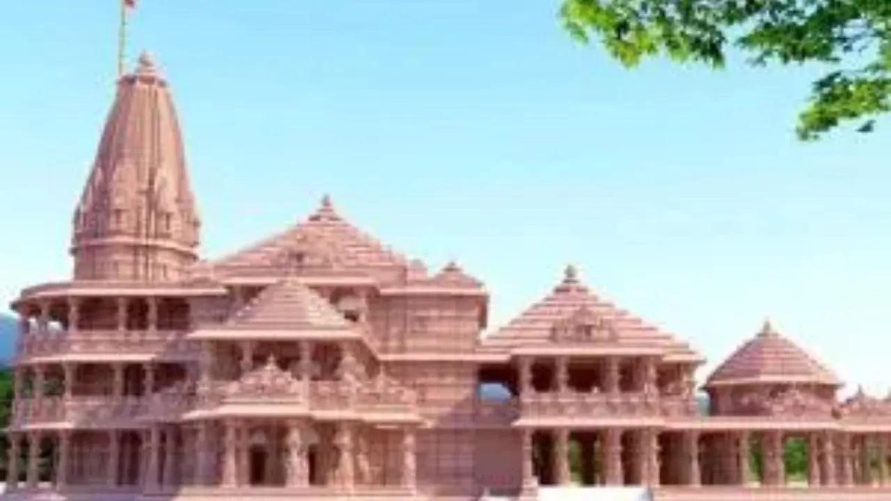 રામ મંદિરની ફાઈલ તસવીર