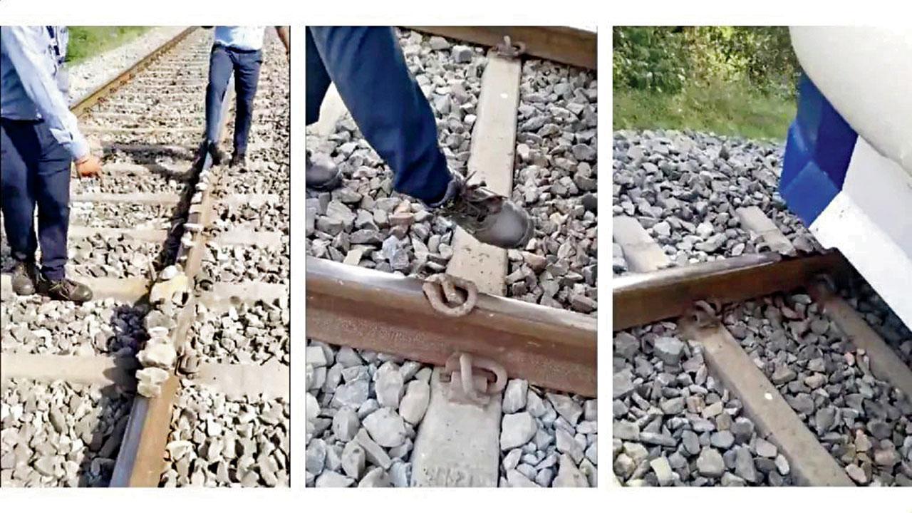 ઉદેપુર-જયપુર વંદે ભારત ટ્રેનને ગઈ કાલે ડીરેલ કરવાનું કાવતરું ઘડાયું હતું