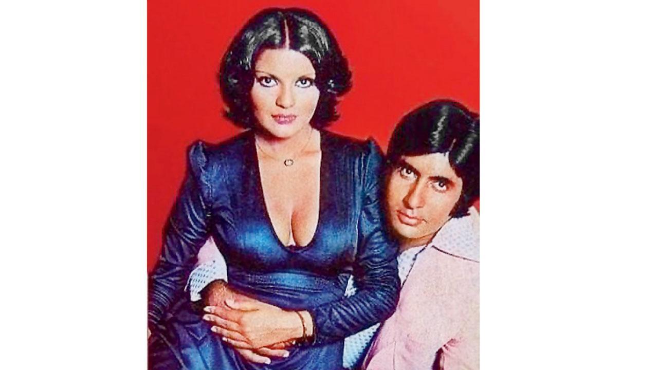 ઝીનત અમાન અને અમિતાભ બચ્ચન