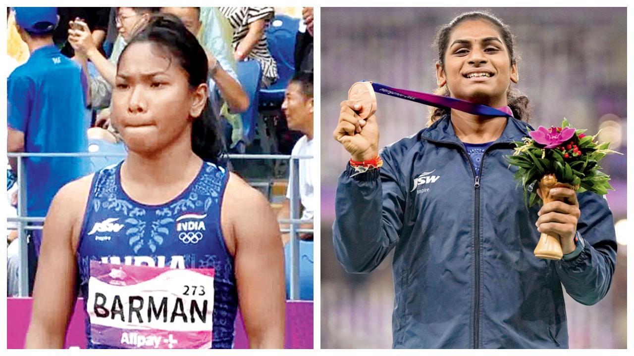 સ્વપ્ના બર્મન, નંદિની અગાસરા