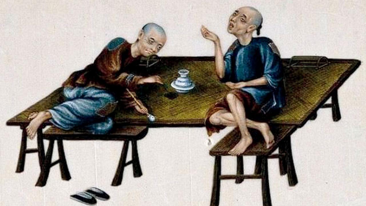 બે અફીણી ચીનાઓ 