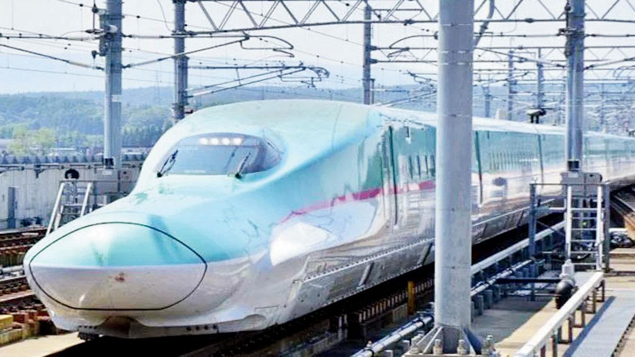 Mumbai-Ahmedabad bullet train project: Construction of 1st ballastless ...