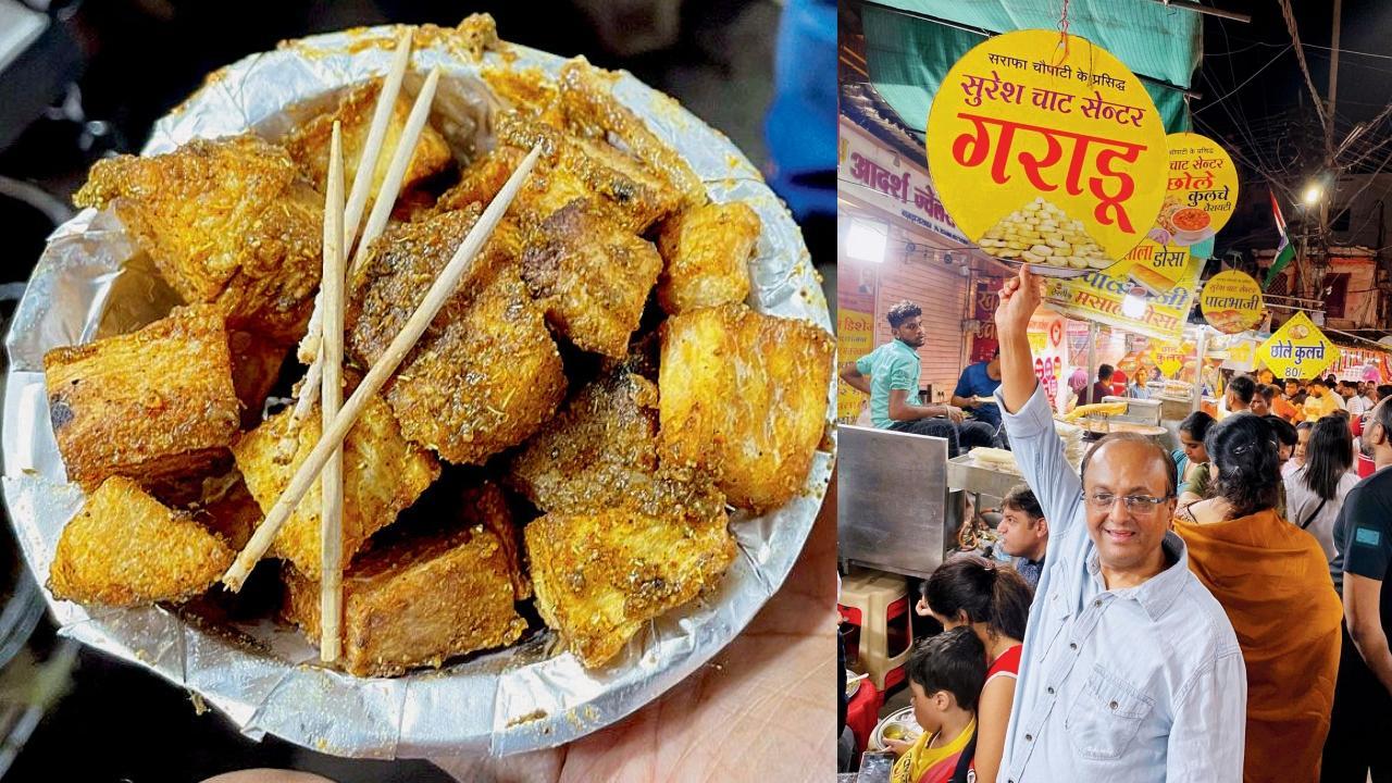 ગરાડૂ ચાટ અને સંજય ગોરડિયા