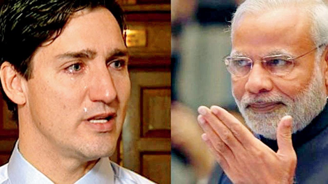 જસ્ટિન ટ્રુડો, નરેન્દ્ર મોદી