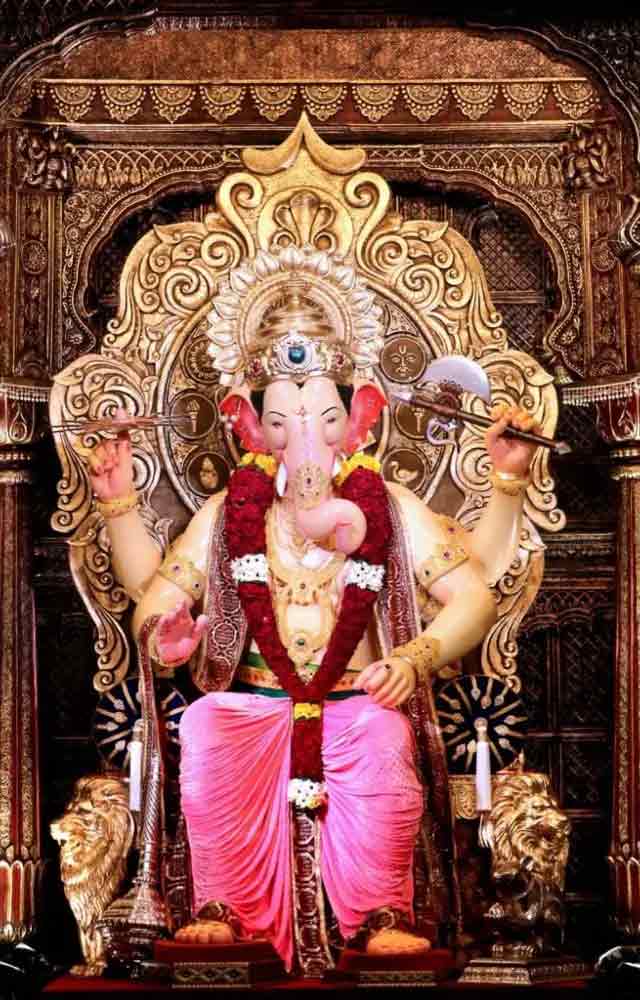 આ વર્ષે લાલબાગ ચા રાજા ગણપતિનું 90મું વર્ષ છે.
