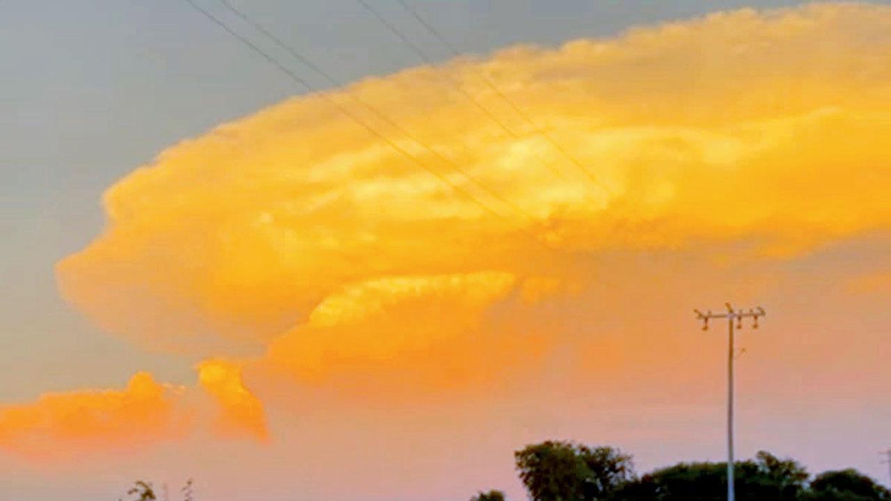 મશરૂમ આકારનું વાદળ