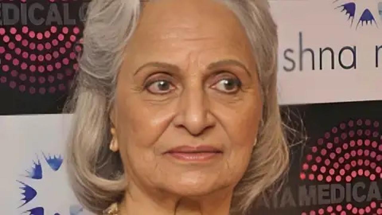 વહીદા રહમાન (તસવીર સૌજન્ય મિડ-ડે)