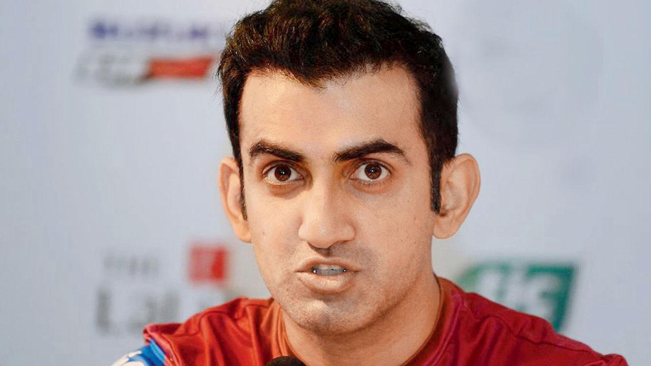 ગૌતમ ગંભીરની તસવીર