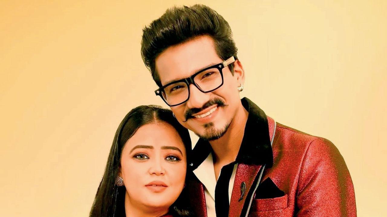 ભારતી સિંહ હસબન્ડ હર્ષ લિંબાચિયા સાથે