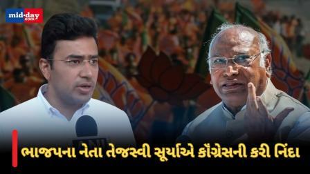 Lok Sabha Election 2024: તેજસ્વી સૂર્યાએ કૉંગ્રેસની નિંદા કરીને તેમને કહ્યા..
