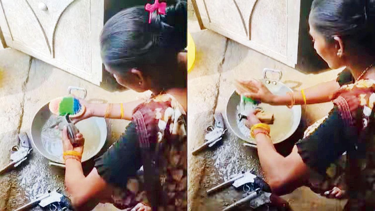 વાયરલ વીડિયોમાંથી સ્ક્રીન શૉટ