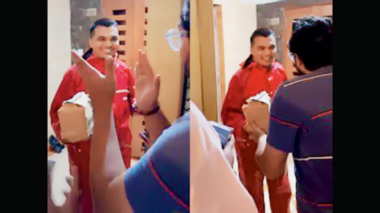 કોઈ ફૂડ ડિલિવરી બૉયને આવી બર્થ-ડે સરપ્રાઇઝ નહીં મળી હોય