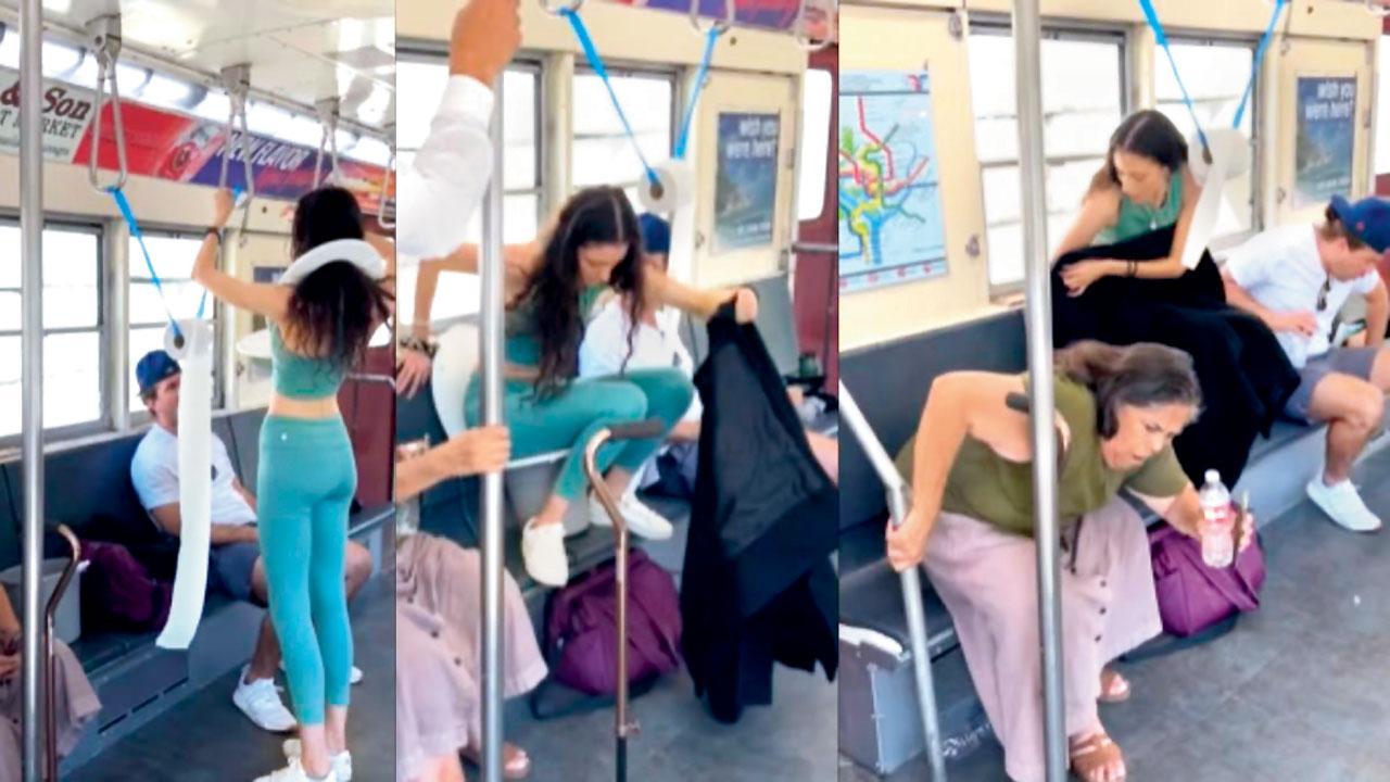 વાયરલ વીડિયોનો સ્ક્રીન શૉટ