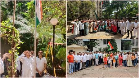 મુંબઈની આ સોસાયટીઝમાં ઉજવાયો સ્વાતંત્ર્ય દિવસ