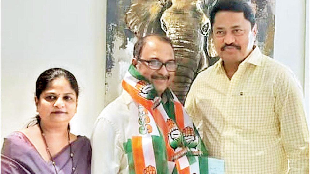 અભ્યુદય મેઘેએ ગઈ કાલે મુંબઈ આવીને કૉન્ગ્રેસમાં પ્રવેશ કર્યો હતો.