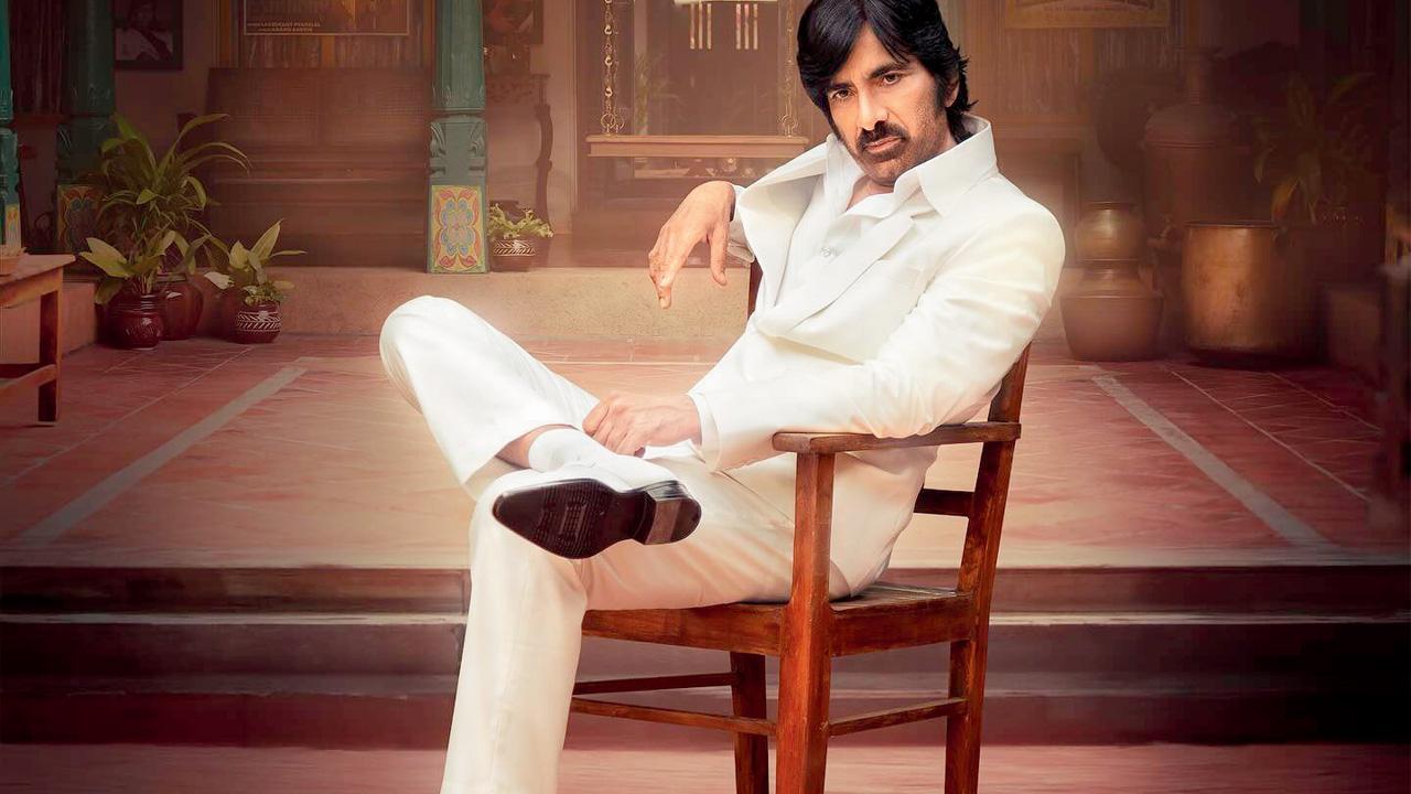 રવિ તેજાની તેલુગુ ફિલ્મ ‘મિસ્ટર બચ્ચન’નો સીન